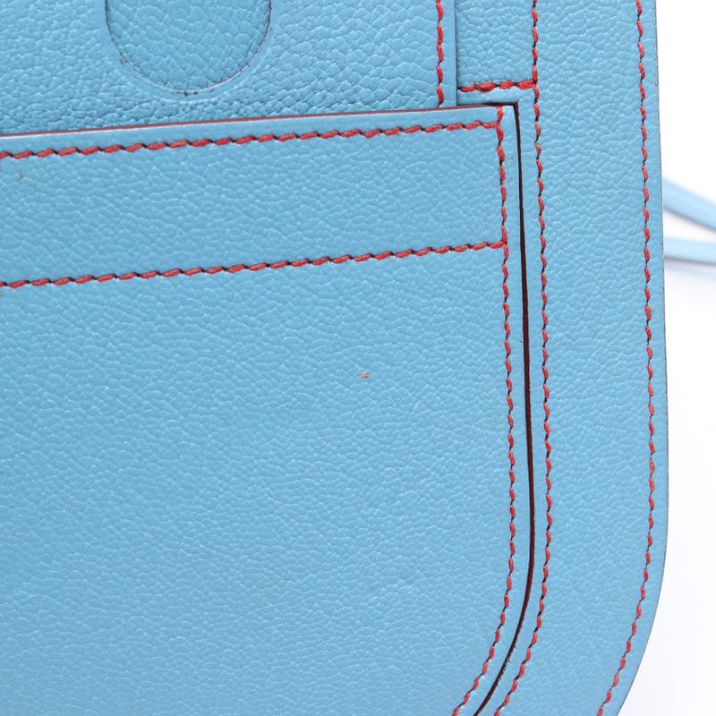 Hermes Mobile Smartphone in the Loop Togo GM Celeste Shoulder Bag