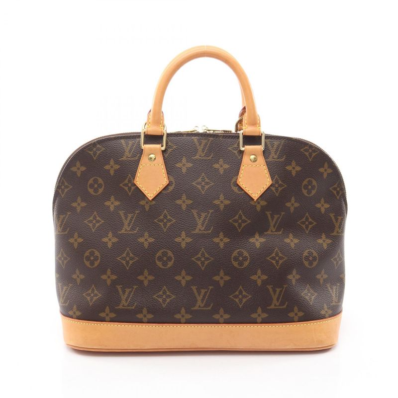 Louis Vuitton Handbag Alma PM Canvas Leather