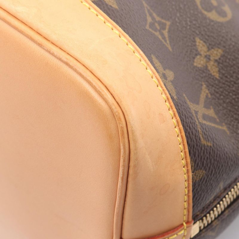 Louis Vuitton Handbag Alma PM Canvas Leather
