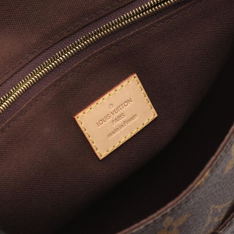 Louis Vuitton Shoulder Bag Menilmontan PM Canvas Leather