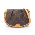 Louis Vuitton Shoulder Bag Menilmontan PM Canvas Leather