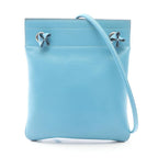 Hermes Shoulder Bag Aline Mini Bleu du Nord Leather Blue Du Nord