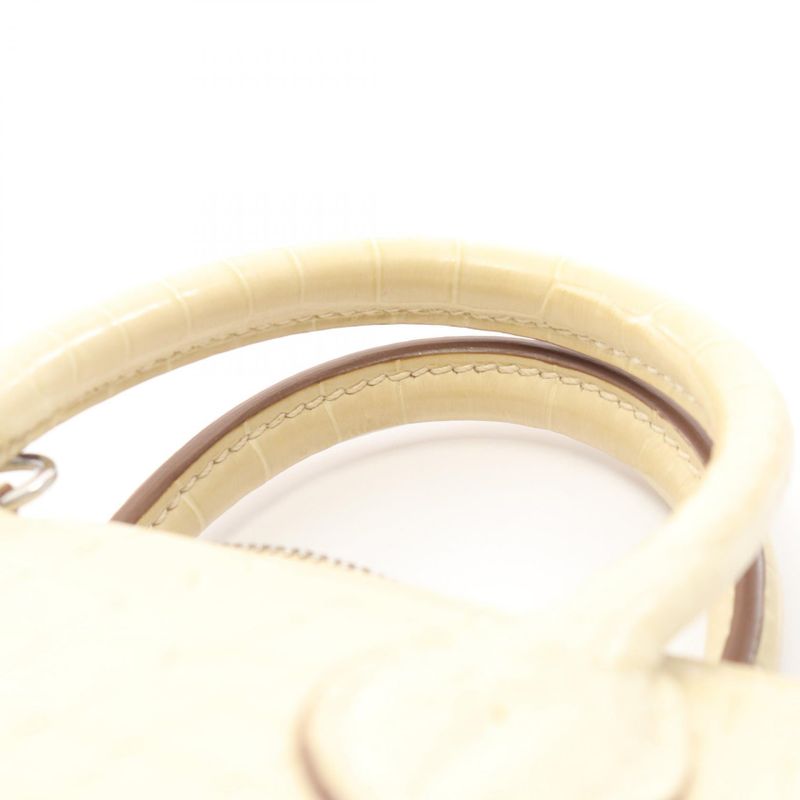 Hermes Handbag Bolide Mini Vanilla Exotic Cles