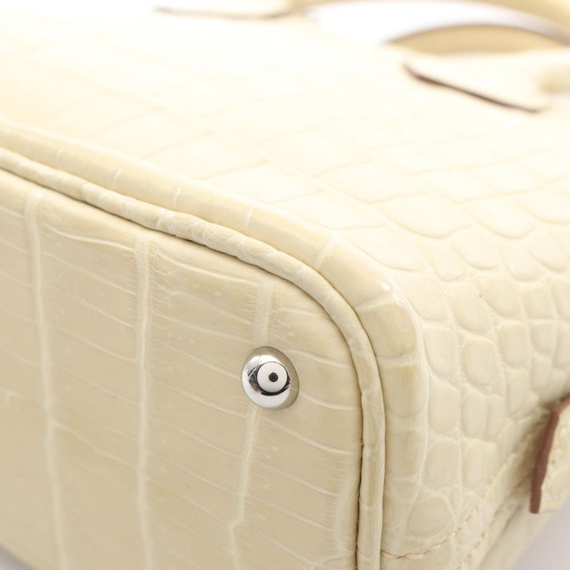 Hermes Handbag Bolide Mini Vanilla Exotic Cles
