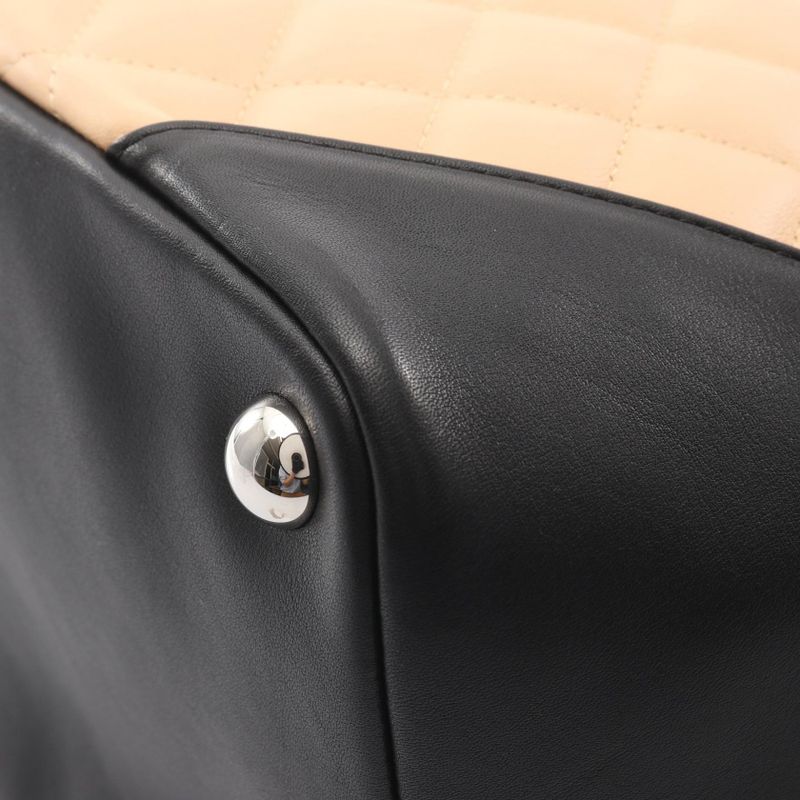 Chanel Tote Cambon Beige Black