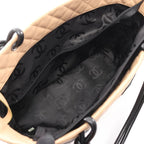 Chanel Tote Cambon Beige Black