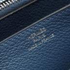Hermes Shoulder Bag Mini Convoy le Boule de Galice Leather Blue De Galice