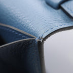 Hermes Shoulder Bag Mini Convoy le Boule de Galice Leather Blue De Galice