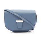 Hermes Shoulder Bag Mini Convoy le Boule de Galice Leather Blue De Galice