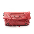 Balenciaga Shoulder Bag Classic Envelope Red Leather