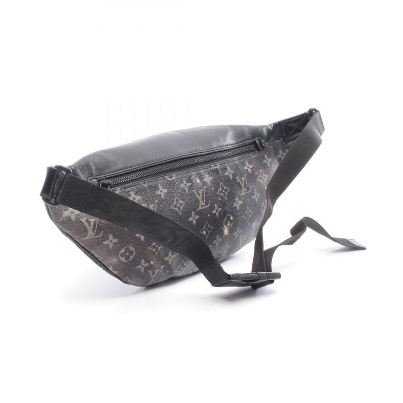 Louis Vuitton Waist Bag Discovery Canvas Gray Black Multicolor