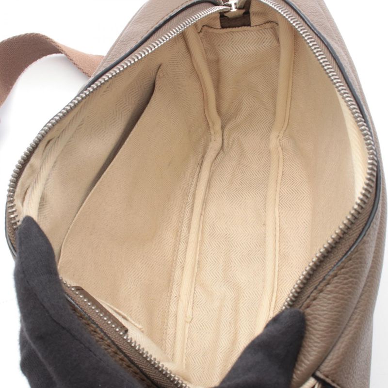 Loewe Shoulder Bag Military Messenger Xs Brown Leather