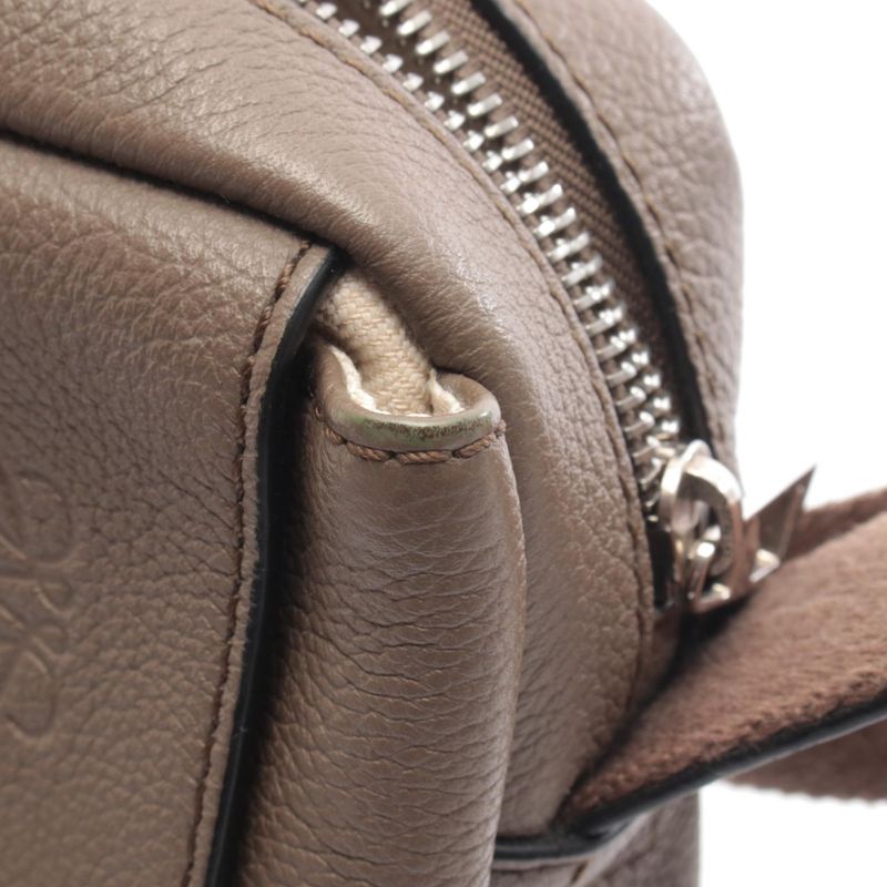 Loewe Shoulder Bag Military Messenger Xs Brown Leather