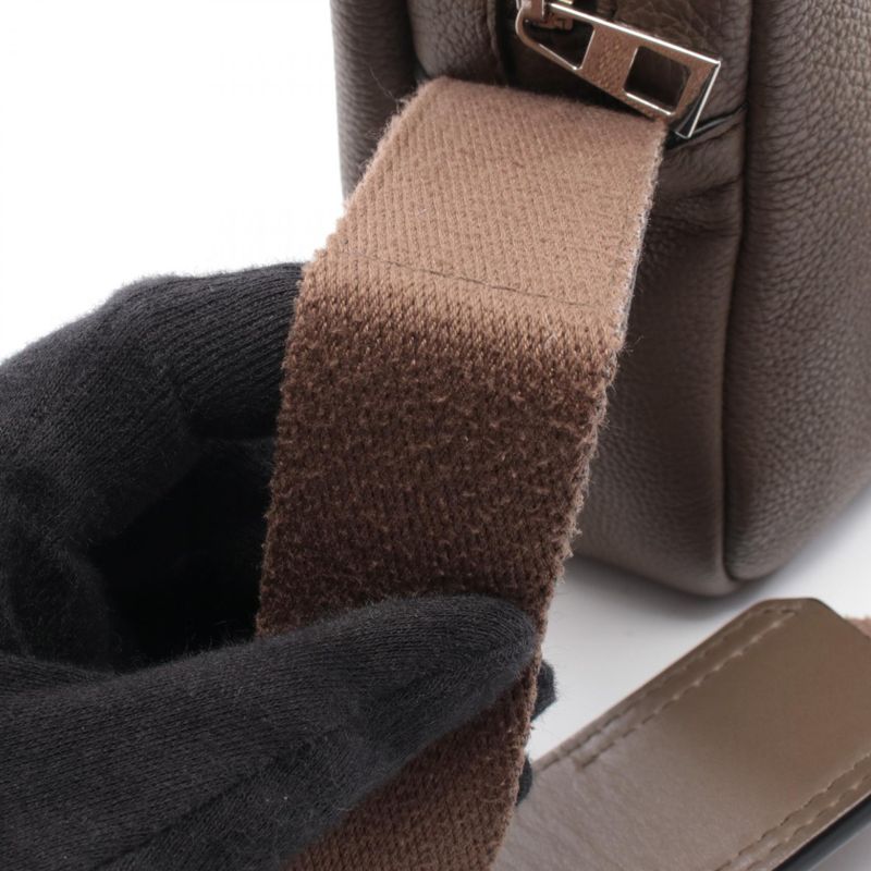 Loewe Shoulder Bag Military Messenger Xs Brown Leather