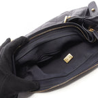 Chanel Shoulder Bag Quilted Navy Lambskin