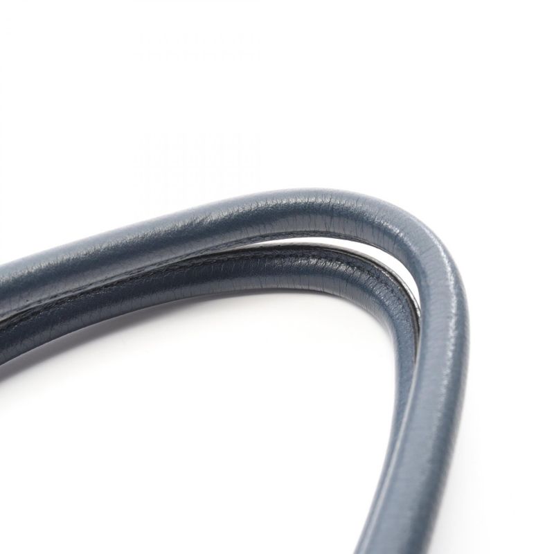 Prada Tote Vitello Daino Navy Leather