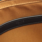 Celine Shoulder Bag Triomphe Black Canvas