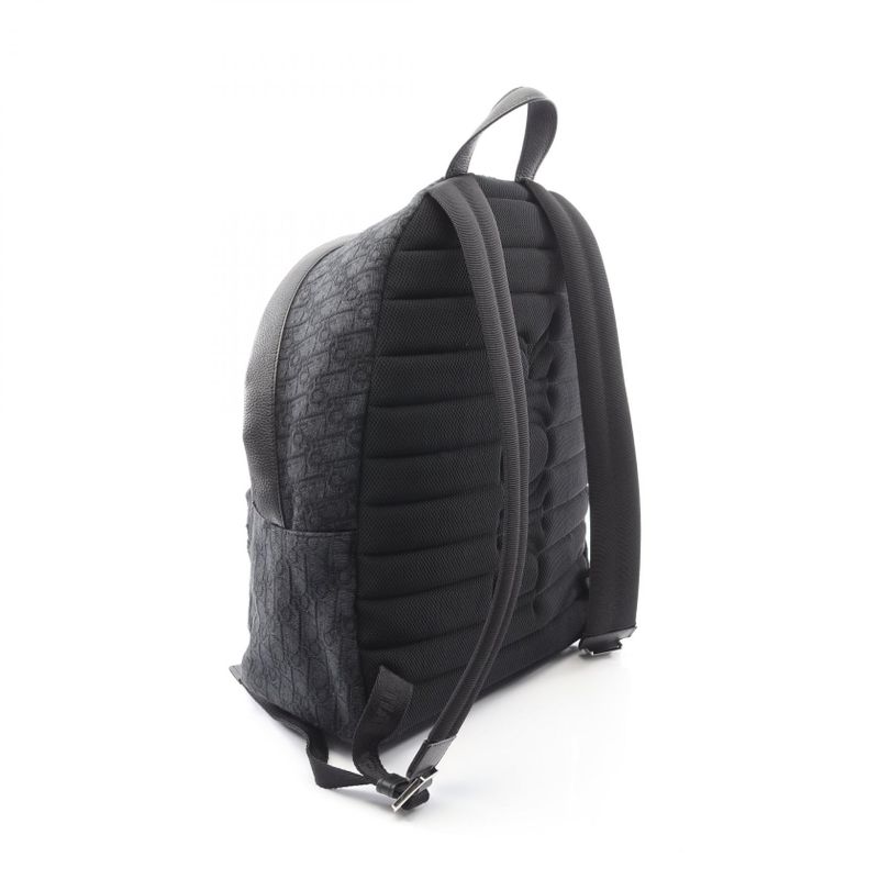 Dior Backpack Rider Black Jacquard Canvas