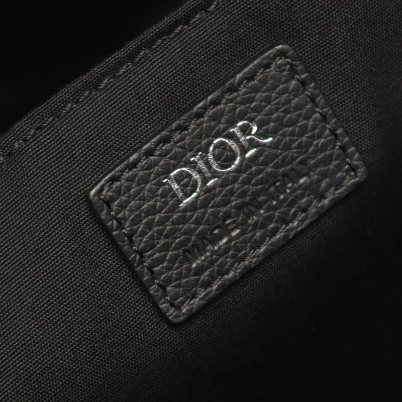 Dior Backpack Rider Black Jacquard Canvas