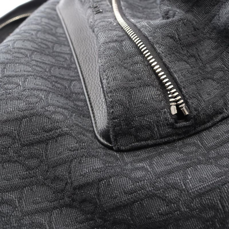Dior Backpack Rider Black Jacquard Canvas
