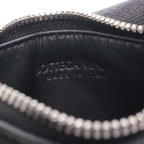 Bottega Veneta Coin Case Intrecciato Black Leather