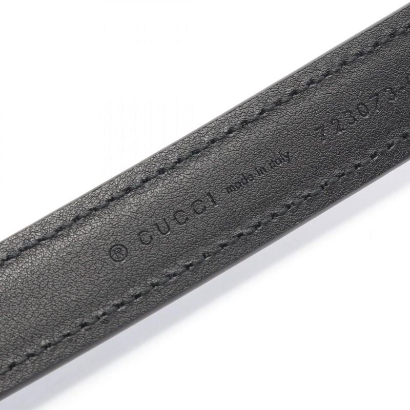 Gucci Belt Blondie Slim Black Leather