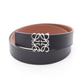 Loewe Belt Anagram Reversible Black Tan Leather