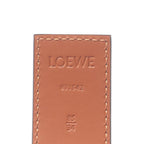 Loewe Belt Anagram Reversible Black Tan Leather