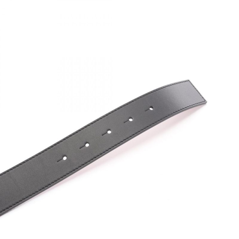 Loewe Belt Anagram Reversible Black Tan Leather