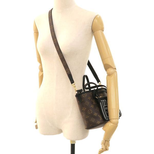 Louis Vuitton Monogram Neverfull Inside Out BB Handbag