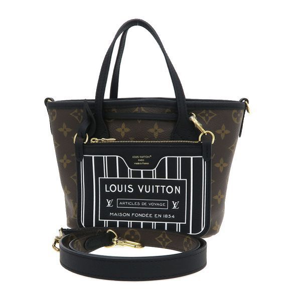 Louis Vuitton Monogram Neverfull Inside Out BB Handbag
