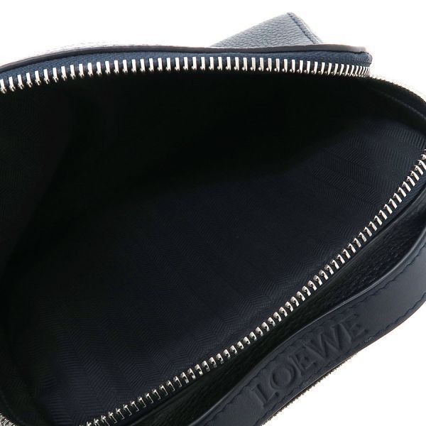 Loewe Crossbody Camera Bag Mini Navy Blue
