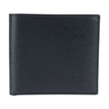 Gucci Black Silver Leather 034 Fold Wallet Compact