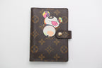 Louis Vuitton Notebook Cover Agenda PM Monogram Panda Takashi Murakami Brown