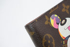 Louis Vuitton Notebook Cover Agenda PM Monogram Panda Takashi Murakami Brown — view 7