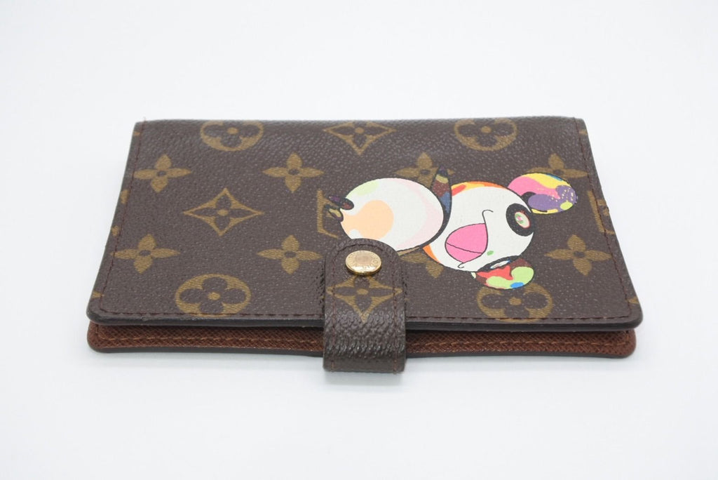 Louis Vuitton Notebook Cover Agenda PM Monogram Panda Takashi Murakami Brown — view 5