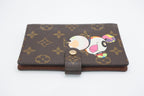 Louis Vuitton Notebook Cover Agenda PM Monogram Panda Takashi Murakami Brown — view 5