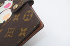 Louis Vuitton Notebook Cover Agenda PM Monogram Panda Takashi Murakami Brown — view 8