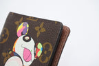 Louis Vuitton Notebook Cover Agenda PM Monogram Panda Takashi Murakami Brown — view 6