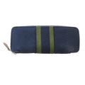 Hermes Fourre Tout Pen Case Canvas Navy Shoulder Bag