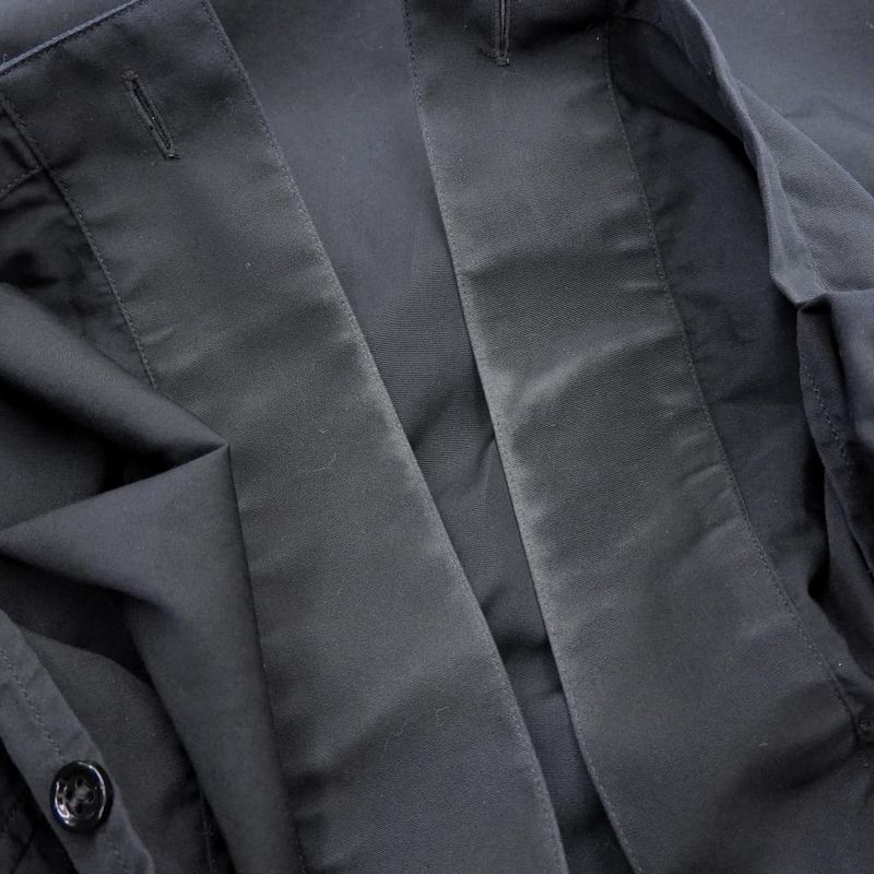 Dior Homme Cotton Long Sleeve Shirt Top Black