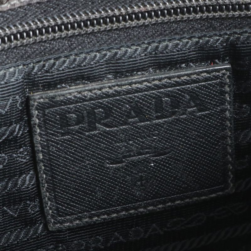 Prada Tessuto Nylon Camouflage Leather Shoulder Bag