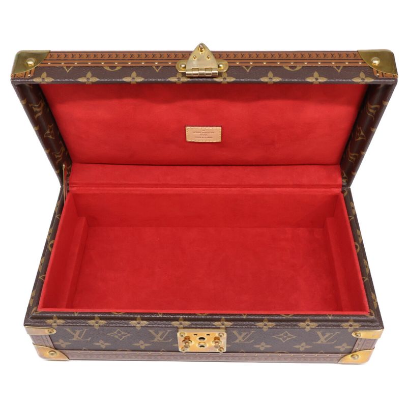 Louis Vuitton Coffret 8 Montre Monogram Canvas Watch Case )monogram