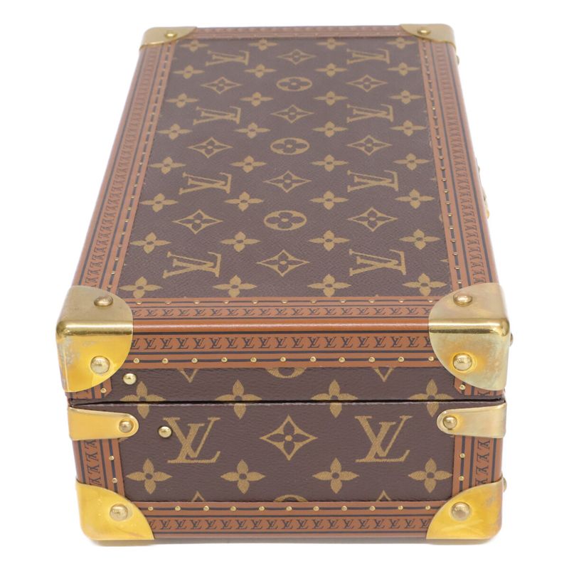 Louis Vuitton Coffret 8 Montre Monogram Canvas Watch Case )monogram