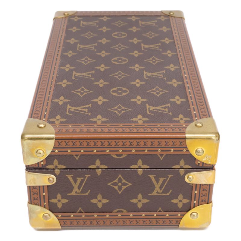 Louis Vuitton Coffret 8 Montre Monogram Canvas Watch Case )monogram