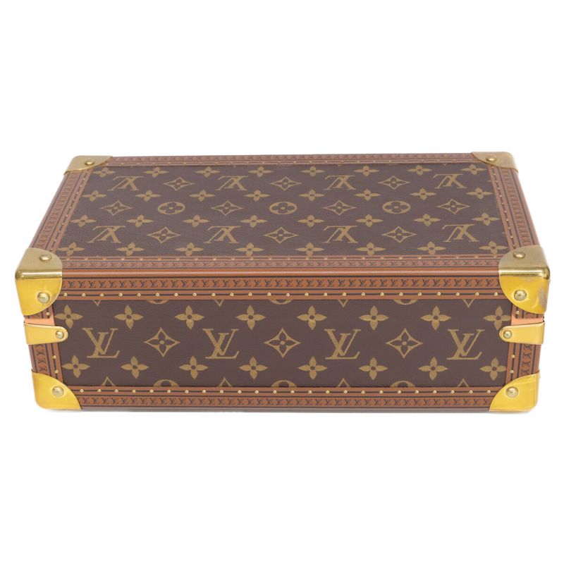 Louis Vuitton Coffret 8 Montre Monogram Canvas Watch Case )monogram