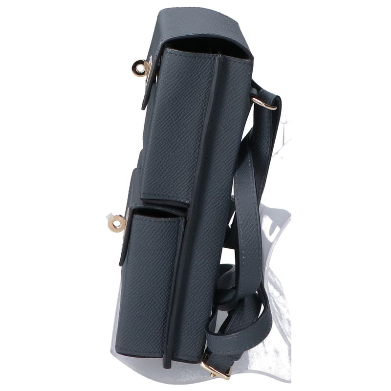 Hermes Like K-koku Grimisty Veau Epsom Kelly Multi Pocket to Go ) Grimisty