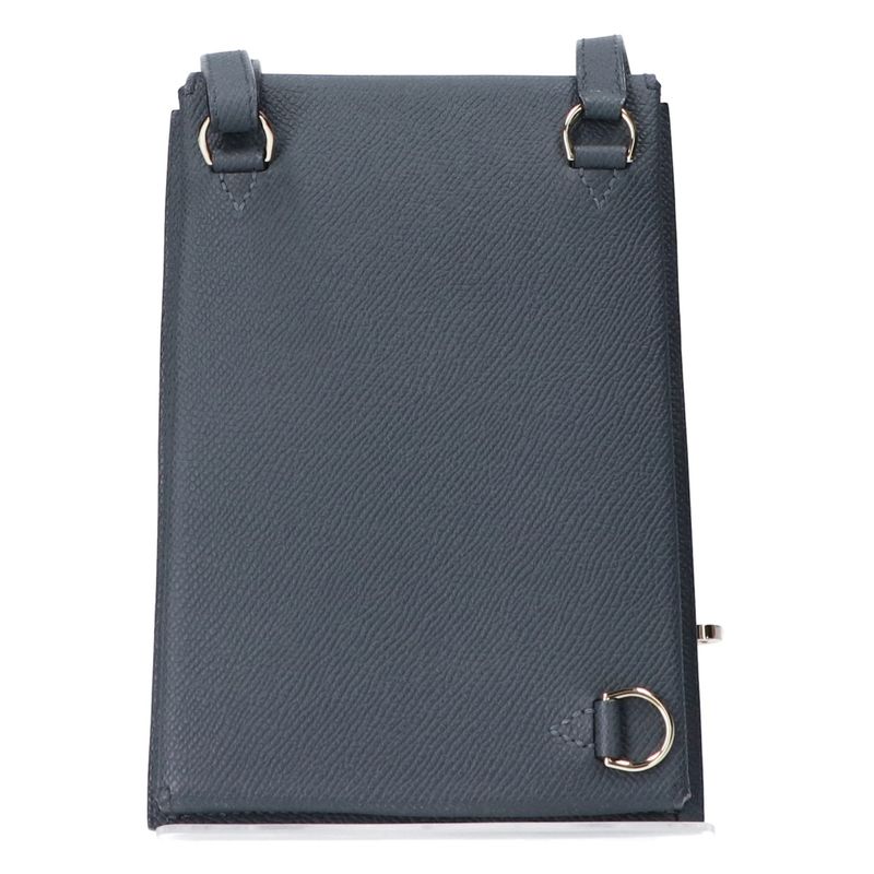 Hermes Like K-koku Grimisty Veau Epsom Kelly Multi Pocket to Go ) Grimisty
