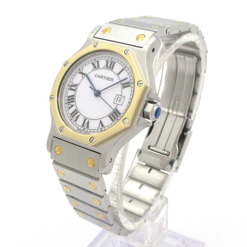 Cartier Watch Santos Octagon LM Complete Service