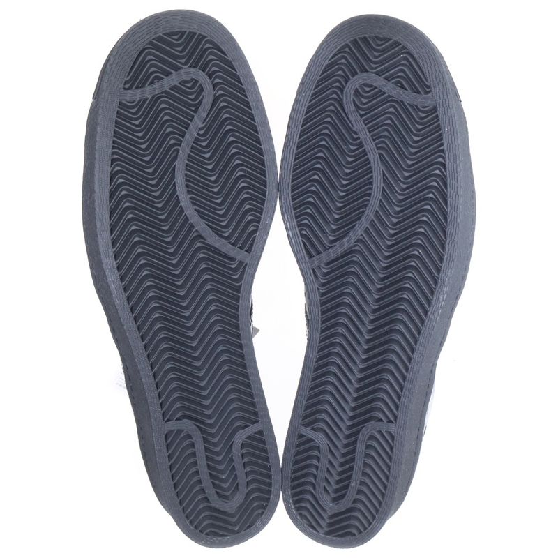 Prada Adidas Superstar Super Star Leather Low Cut Sneakers Black